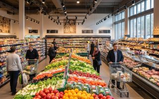 Продуктовый магазин с наработанной клиентской базой
