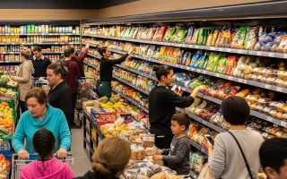 Продуктовый магазин с наработанной клиентской базой
