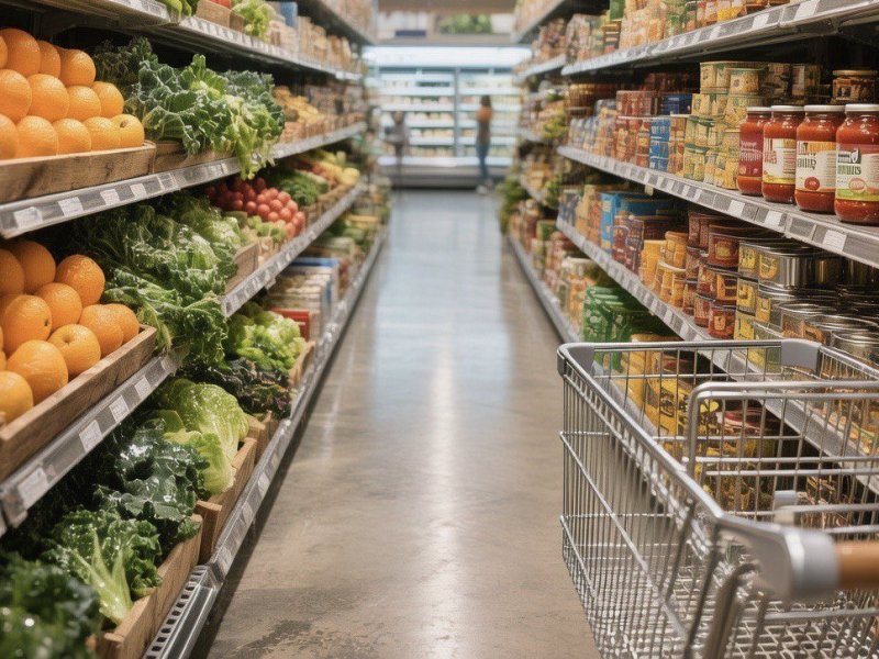 Продуктовый магазин в новом районе