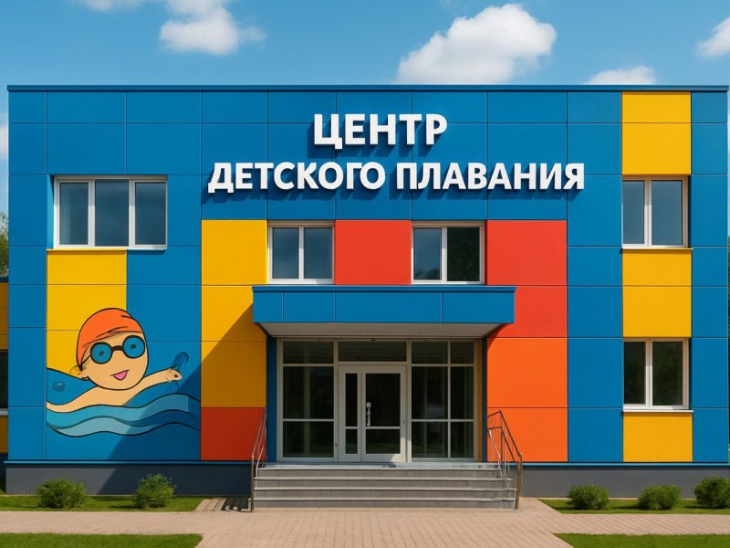 Детский бассейн в элитном ЖК Москвы