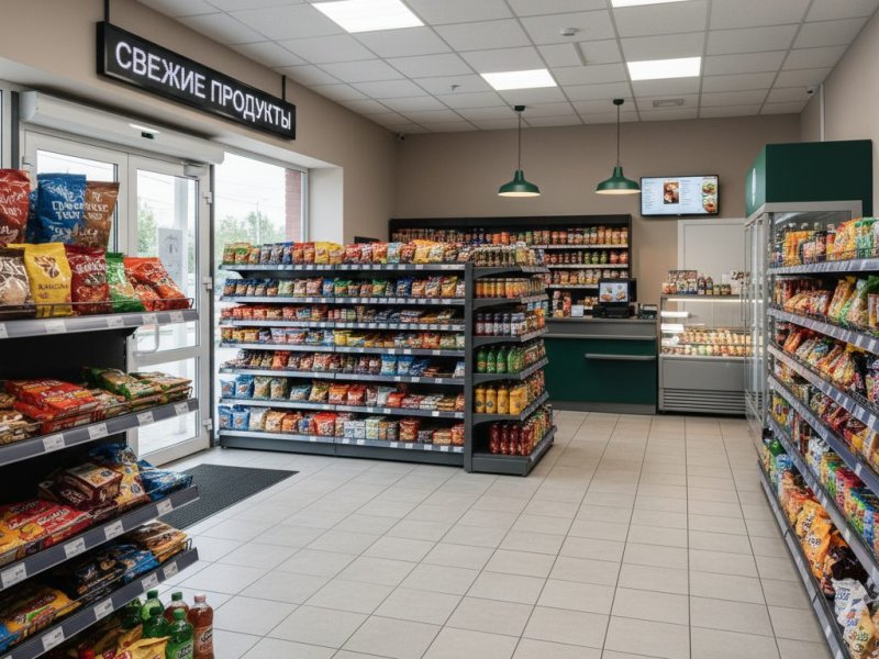 Успешный продуктовый магазин в отличной локации
