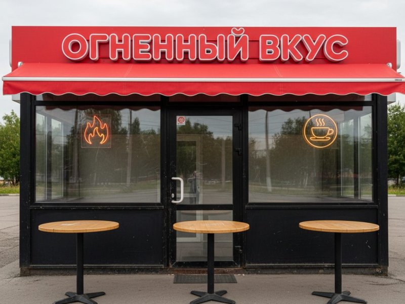 Успешная сеть точек по продаже шаурмы