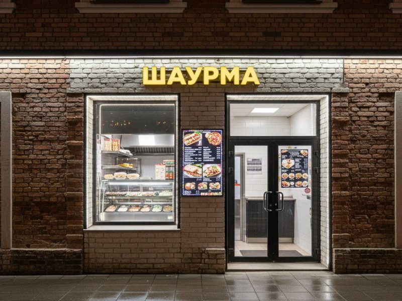 Успешная точка шаурмы у метро Таганская