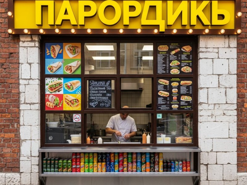 Успешная точка шаурмы у метро Таганская