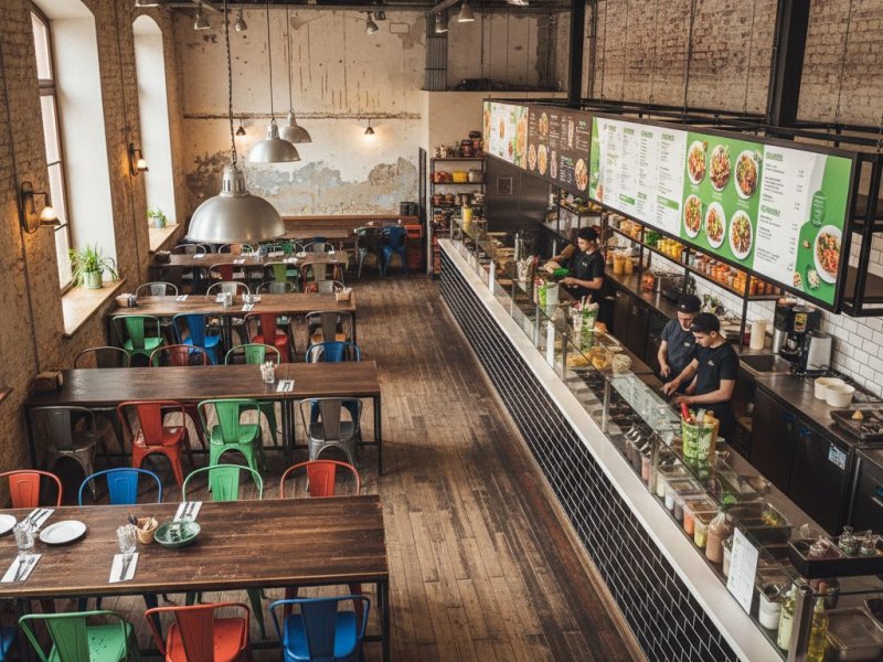 Успешный ресторан на фуд-корте Москвы