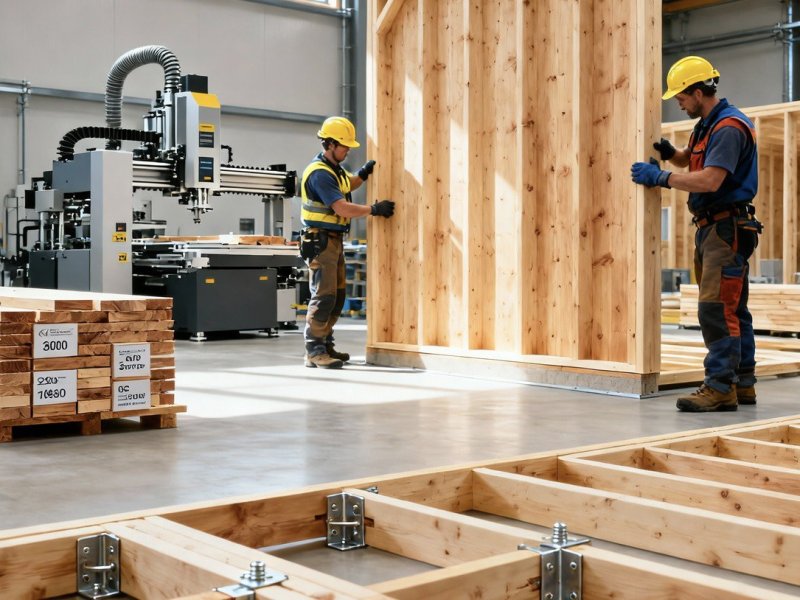 Готовый цех по производству домокомплектов по технологии PreFab