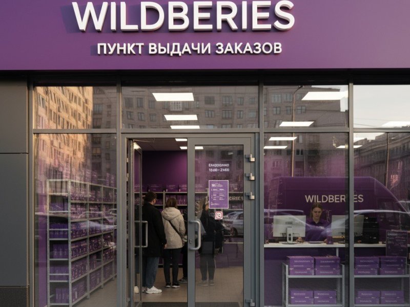 Пункт выдачи заказов Wildberries в новом густонаселённом ЖК