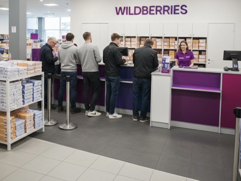 Пункт выдачи заказов Wildberries в новом густонаселённом ЖК