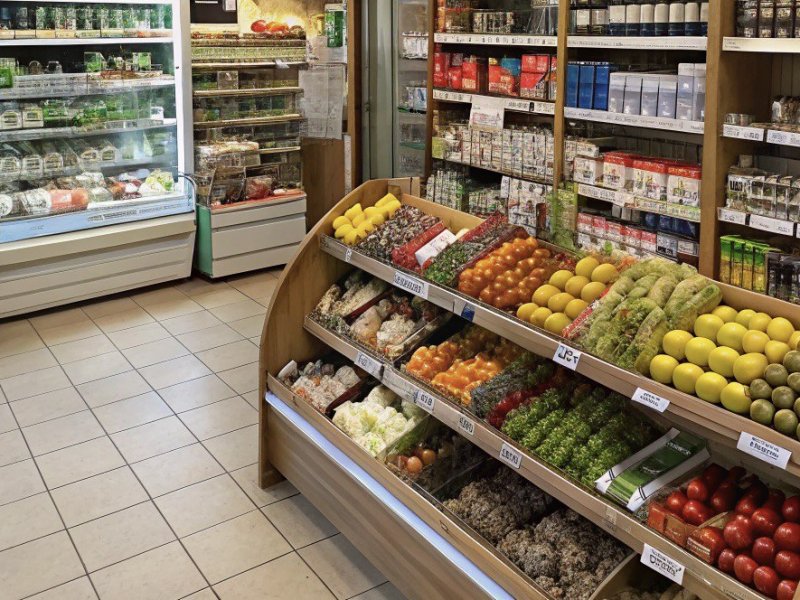 Круглосуточный магазин продуктов и табака без конкурентов