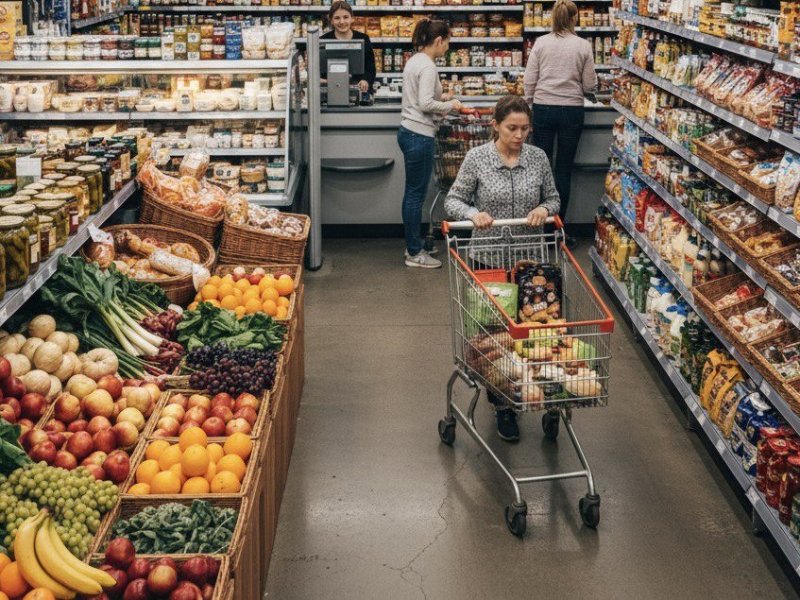 Успешный продуктовый магазин с лицензией
