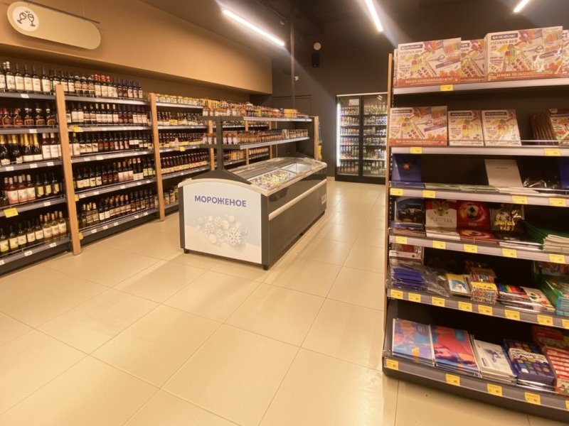 Прибыльный продуктовый магазин у метро Речной вокзал
