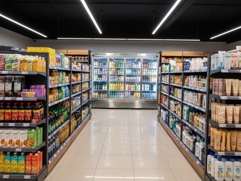 Успешный продуктовый магазин с шаурмой и табачным бизнесом