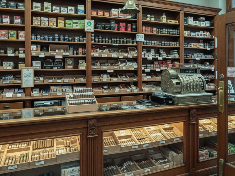 Прибыльная сеть табачных магазинов у метро