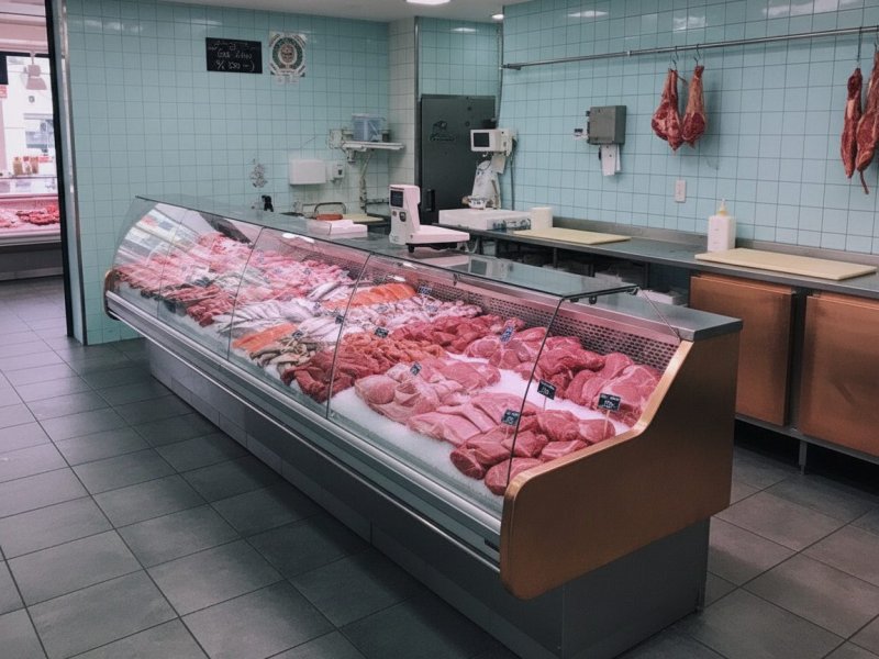 Успешный магазин мяса и рыбы в Москве
