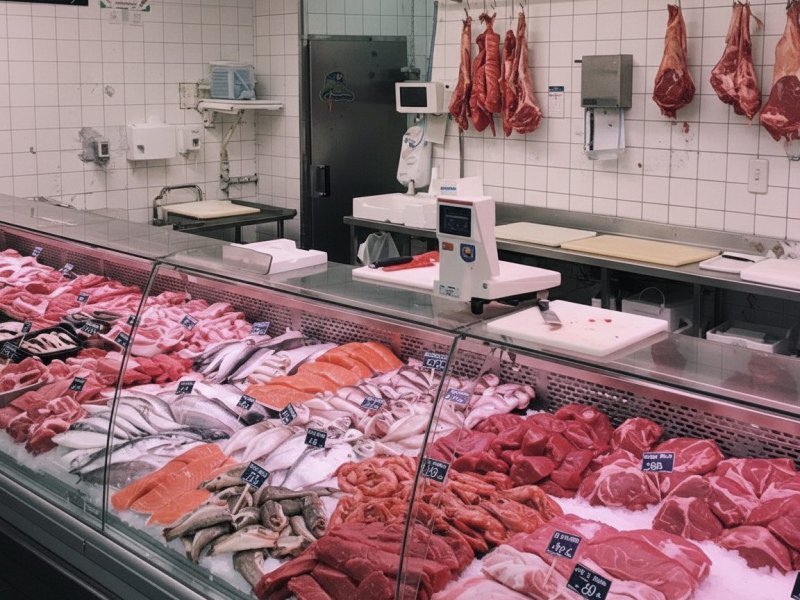 Прибыльный магазин мяса и рыбы у метро Перово