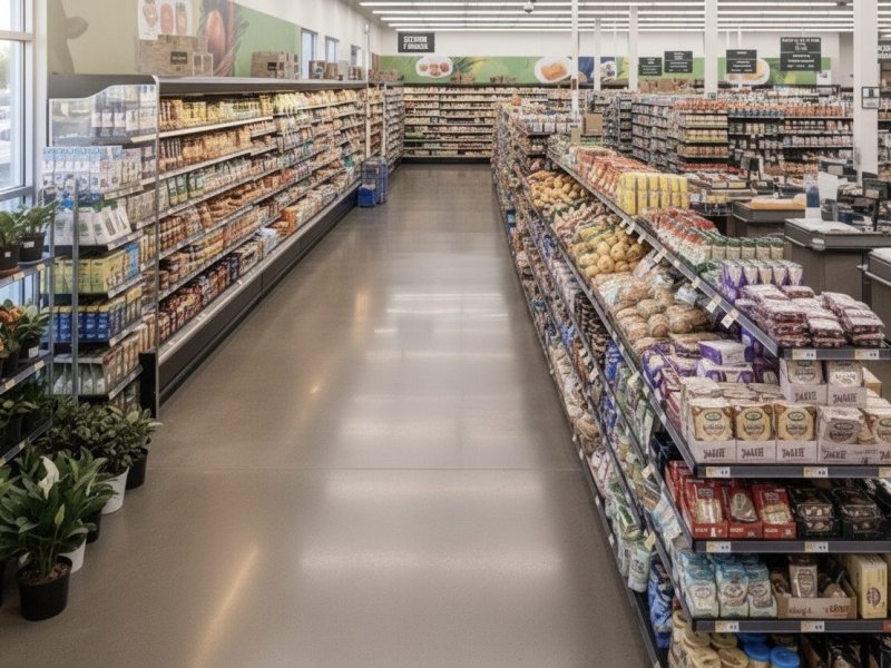 Успешный продуктовый магазин в центре Москвы
