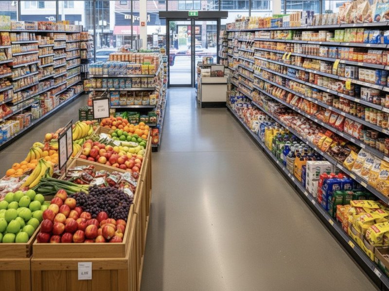 Успешный продуктовый магазин в центре Москвы