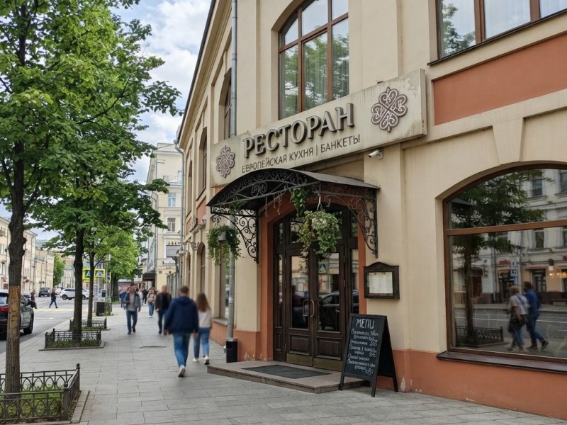 Ресторан с европейской кухней в Москве с прибылью 700 тыс. в мес