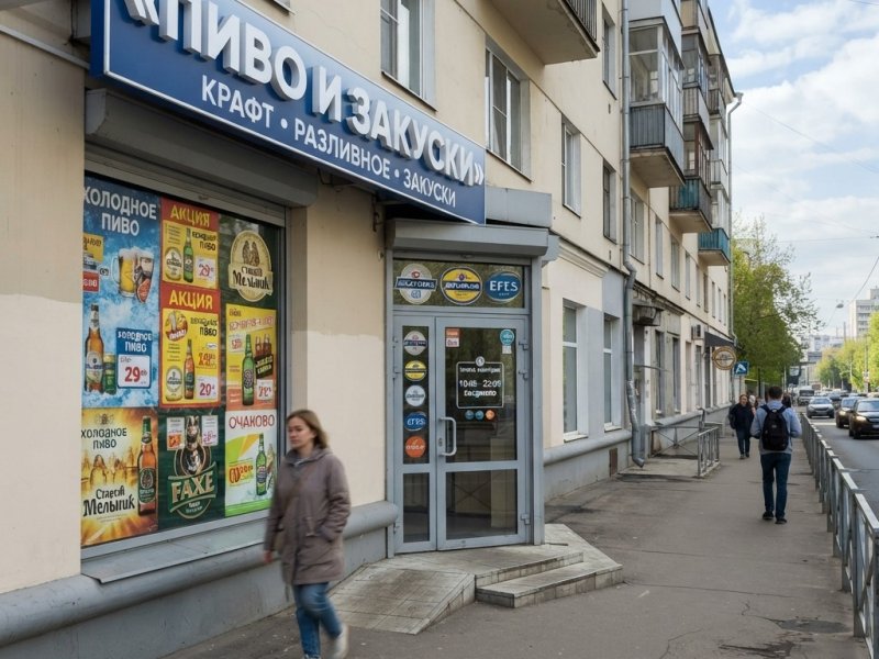 Алкогольный магазин в Москве с прибылью 250 тыс. в мес