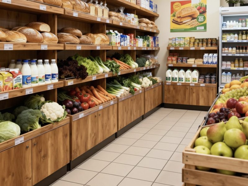 Успешный продуктовый магазин в центре Москвы