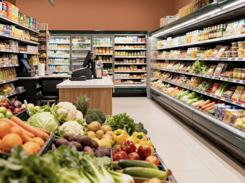Успешный продуктовый магазин в центре Москвы