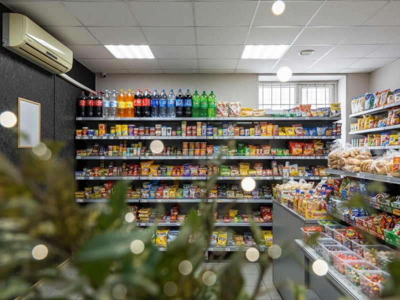 Успешный продуктовый магазин с постоянными клиентами