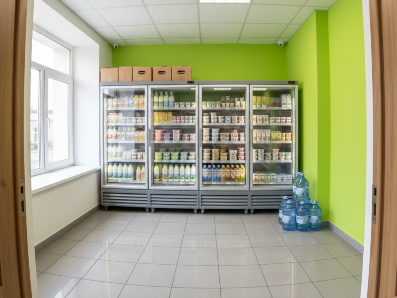 Успешный продуктовый магазин в новом жилом комплексе