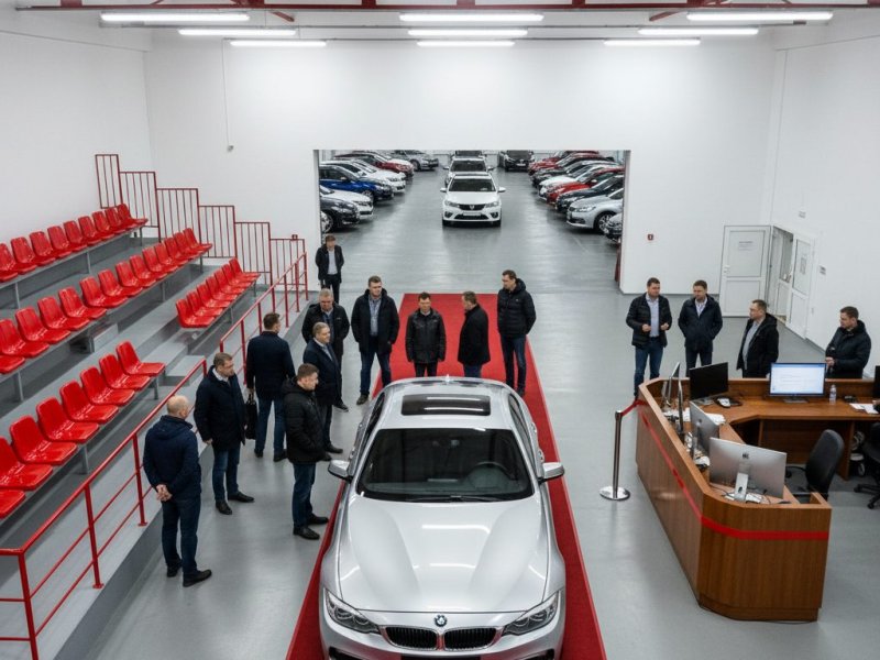 Успешный автомобильный аукцион в ОАЭ