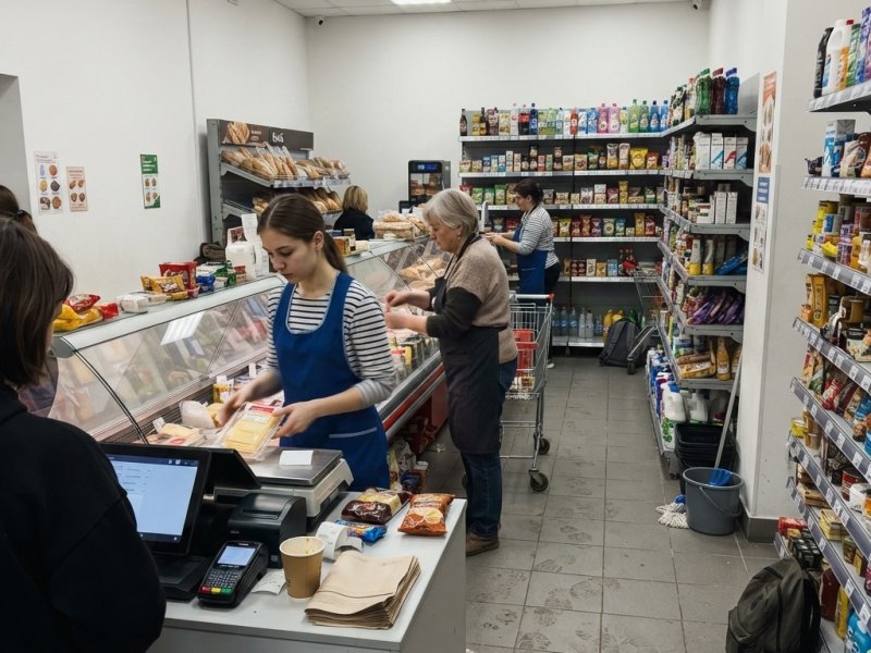 Продуктовый магазин в Москве с прибылью 550к руб.