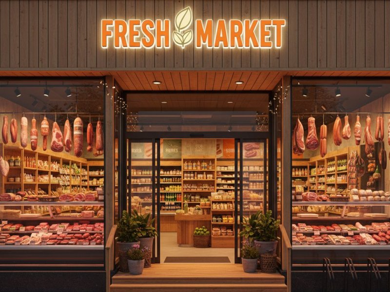 Магазин свежих продуктов Прибыль 110к