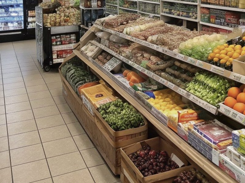 Успешный магазин продуктов и табака в центре Москвы