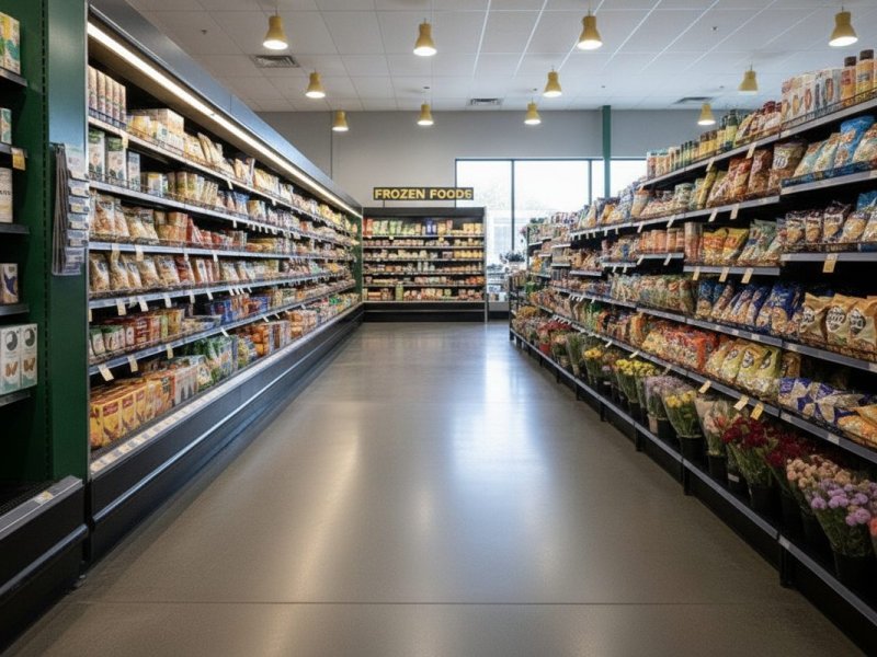 Успешный продуктовый магазин в центре Москвы