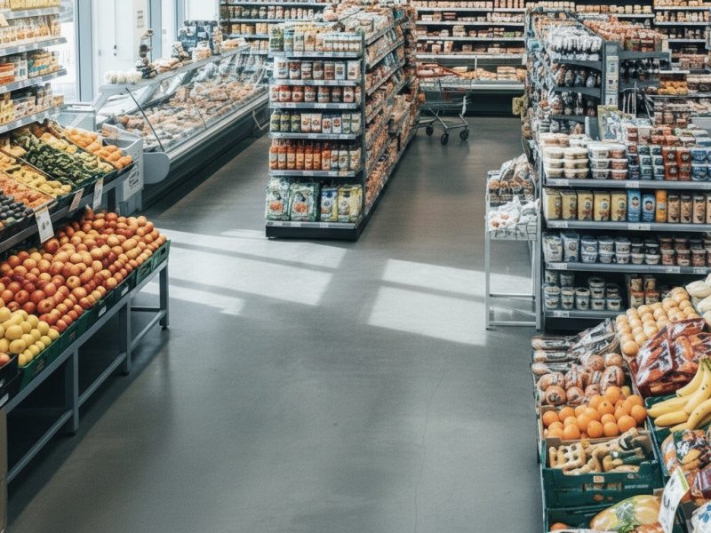 Успешный продуктовый магазин в центре Москвы