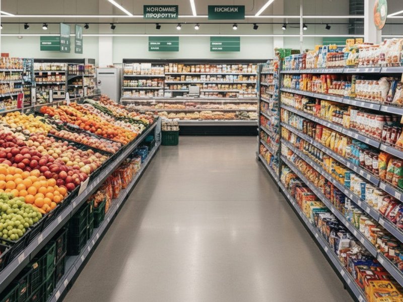 Успешный продуктовый магазин в Москве