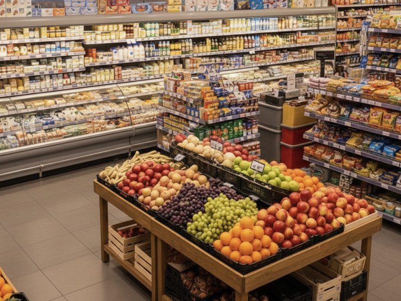 Продуктовый магазин с помещением в собственности