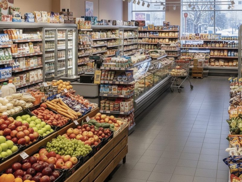 Продуктовый магазин с помещением в собственности