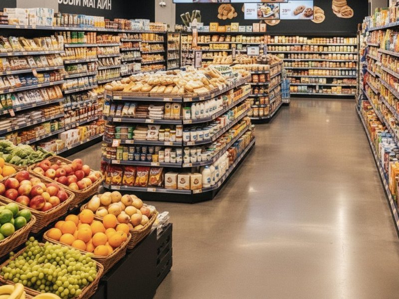Продуктовый магазин с помещением в собственности