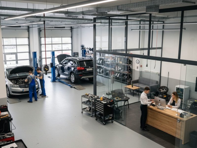 Автосервис. Прибыль 100к