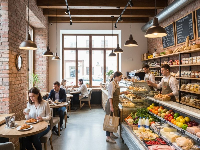 Кафе и магазин фермерских продуктов Прибыль 300к