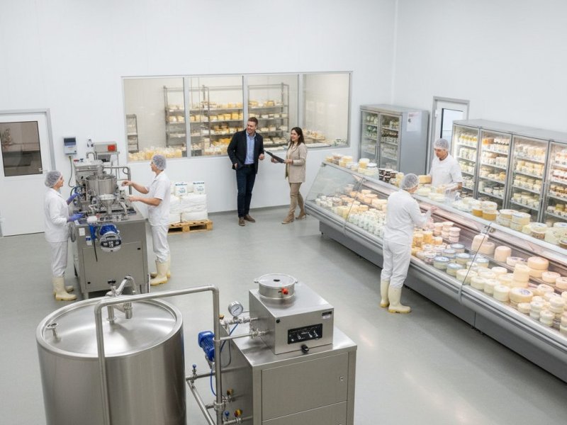 Производство молочной продукции Прибыль 210к