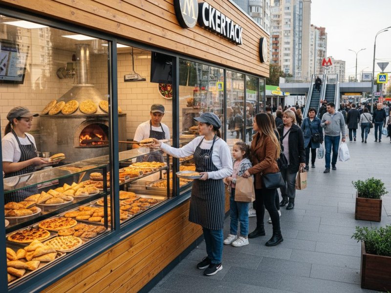 Точка самсы и выпечки Прибыль 90к