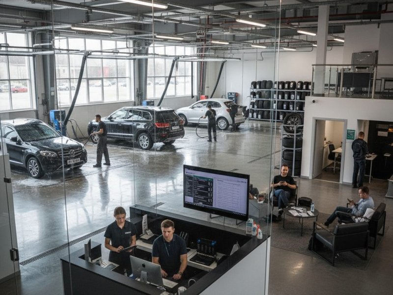 Автомойка. Прибыль 460к