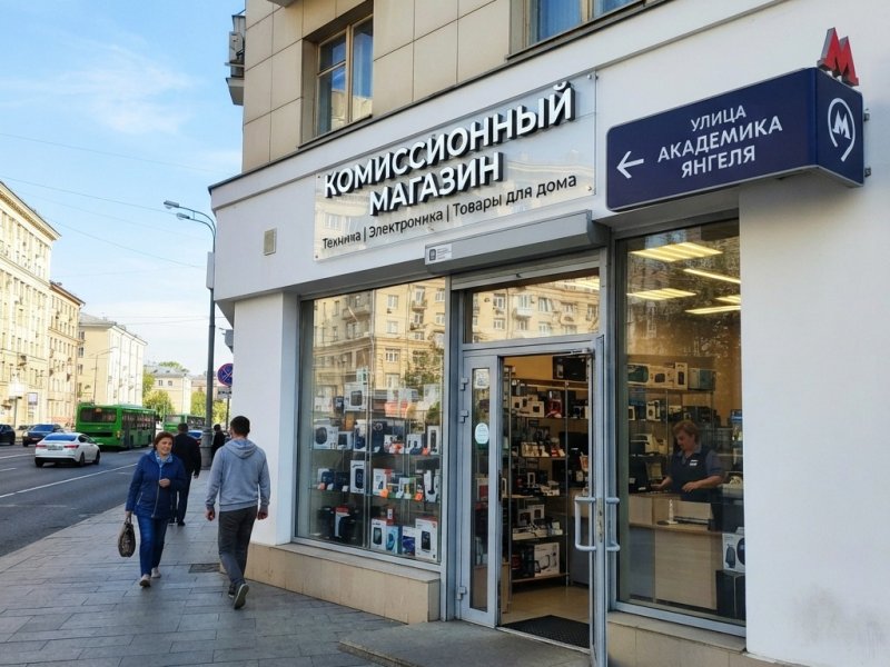Сеть комиссионных магазинов в Москве с прибылью 9 млн в мес