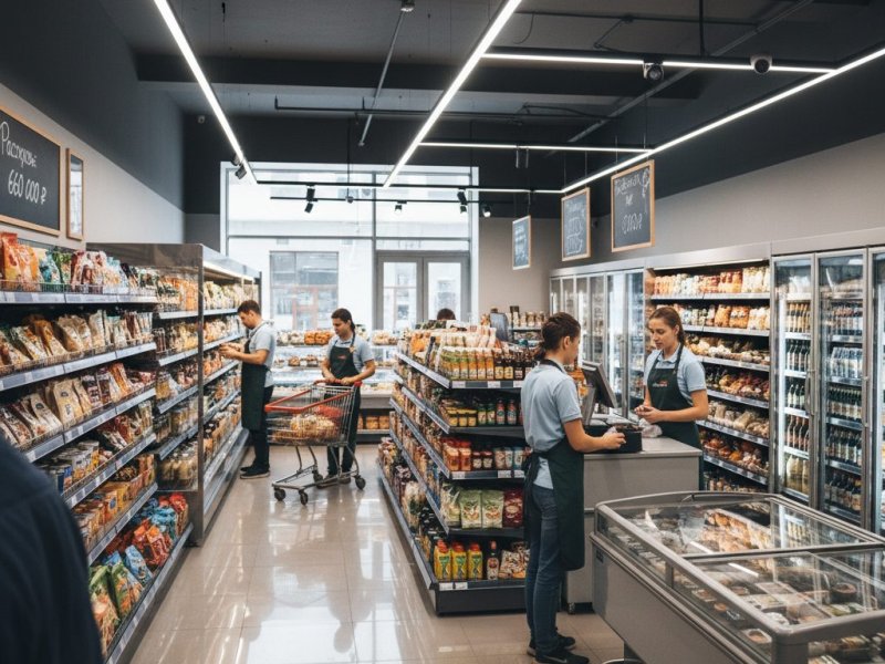 Продуктовый магазин. Окупаемость 11 мес.