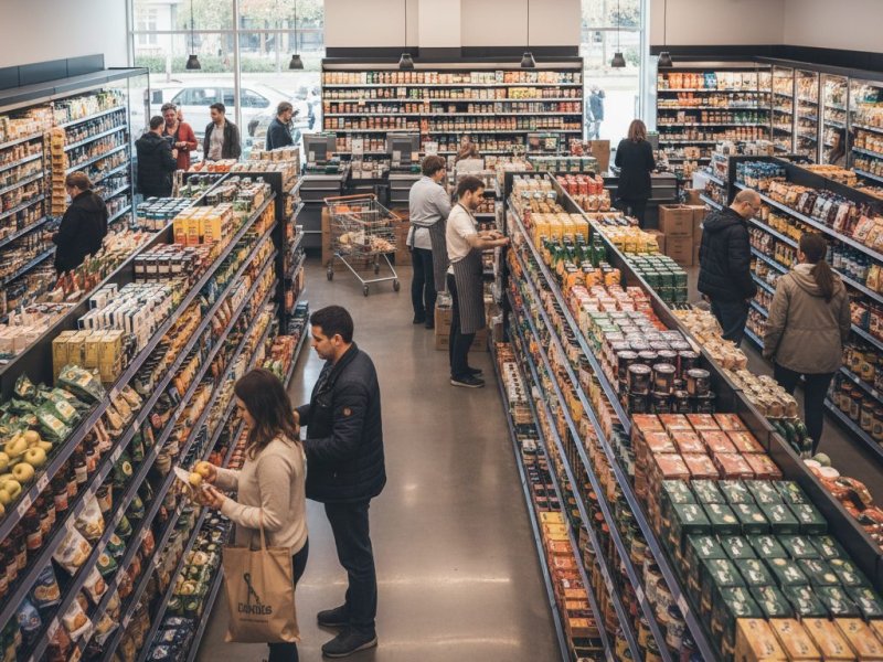 Продуктовый магазин. Прибыль 340к