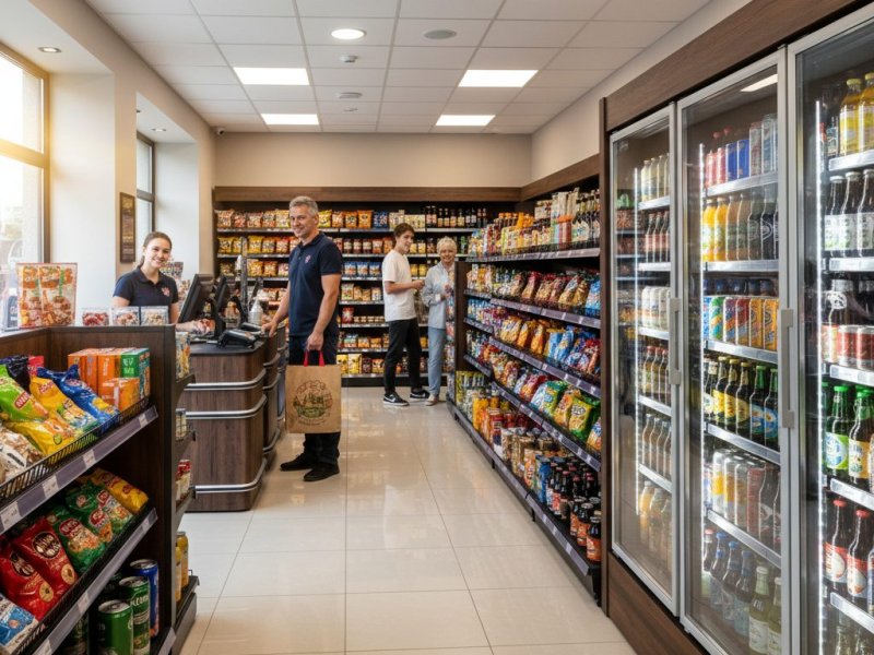 Минимаркет Прибыль 340к