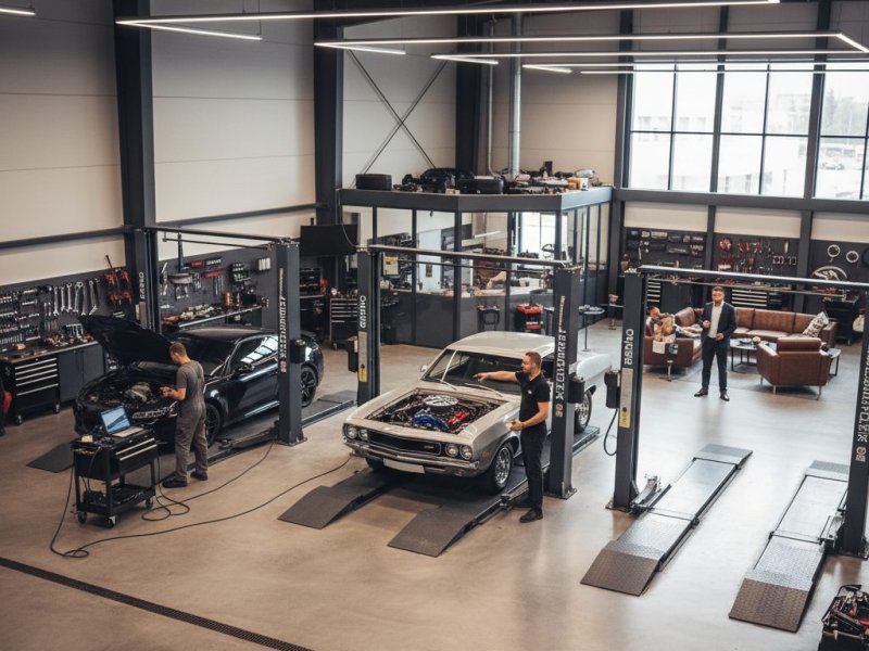 Автосервис. Прибыль 410к