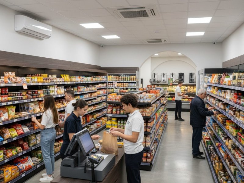 Продуктовый магазин. Прибыль 120к