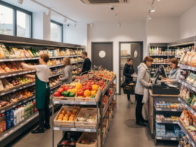 Продуктовый магазин. Прибыль 120к