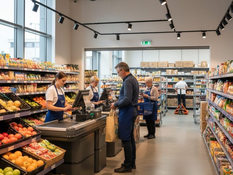 Продуктовый минимаркет. Прибыль 110к